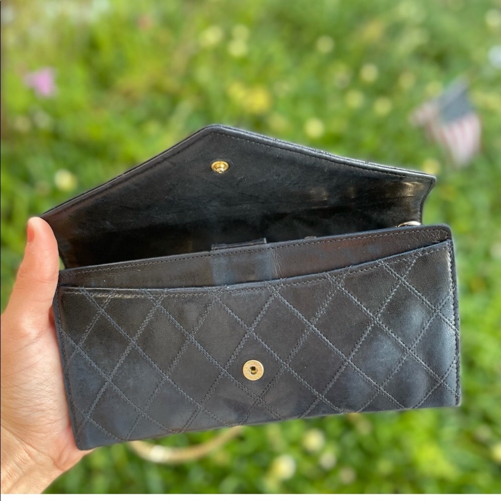 Chanel 90s Matelasse Envelope Mini CC Wallet on Chain